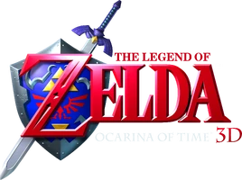 OoT3D English Logo