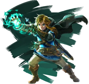 TotK Link Artwork