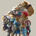 Artwork of Link and the Champions