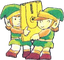 TLoZ Links Holding Famicom Disk Artwork.png