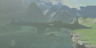 BotW Kakariko Bridge