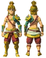 Link wearing the Desert Voe Set