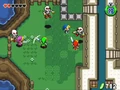 Fighting Stalchildren outside of Hyrule Castle