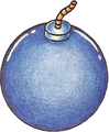 Artwork of a Bomb from A Link to the Past