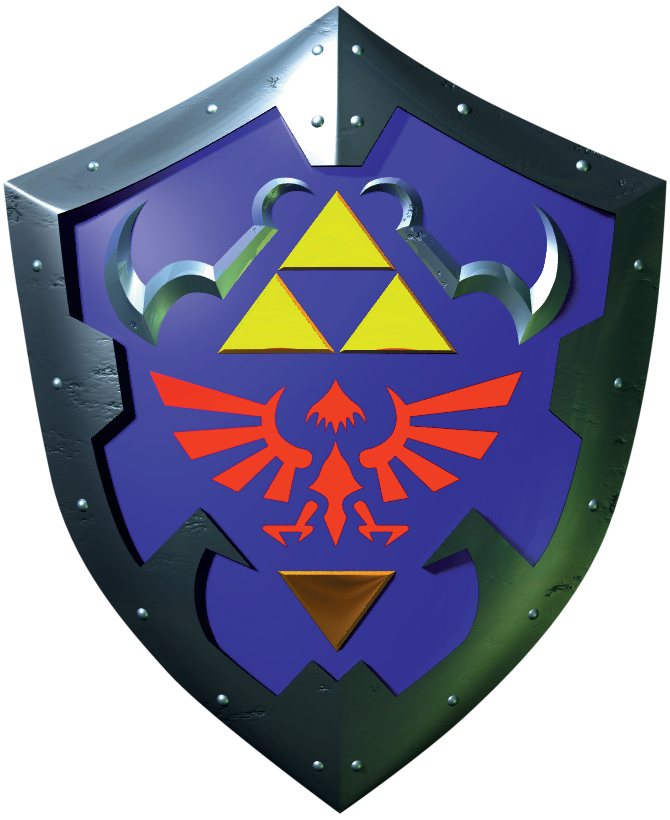 Hylian Shield Ocarina of Time Game Version, From the Legend of Zelda  Series. NOT STEEL 