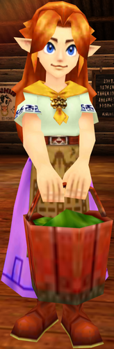 3DS - The Legend of Zelda: Ocarina of Time 3D - Malon (Adult) - The Models  Resource