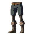 Trousers of the Wild with Black Dye from Breath of the Wild