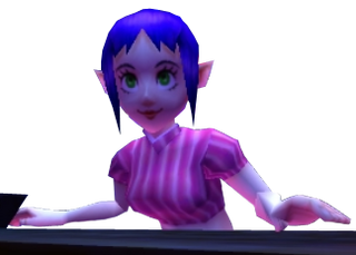 OoT3D Bombchu Bowling Alley Operator Model