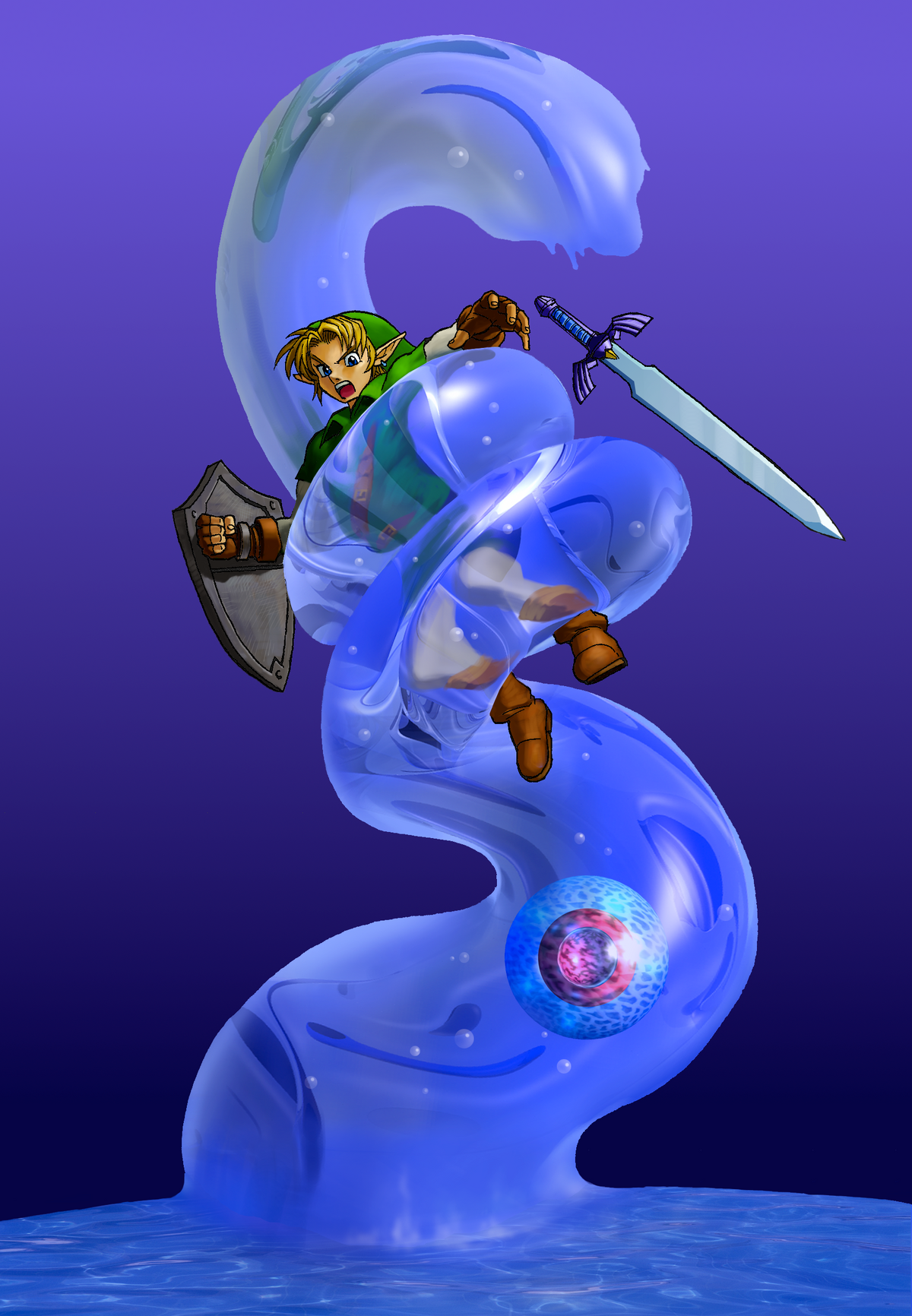 Ocarina of Time, Morpha & Link