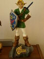 Official Nintendo E3 1997 15 inch promotional statue of Link from Ocarina of Time.