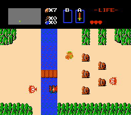 screenshot of 8-bit Legend of Zelda