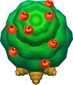 Apples seen on the StreetPass Tree from A Link Between Worlds