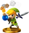 SSBfWU Toon Link (Alt.) Trophy Model