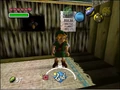 Koume inside the Tourist Center in Majora's Mask