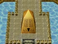 The golden pedestal in Bremeur's tomb