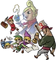 Artwork of the Links, Gonzo, and Tetra