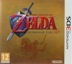 The Legend of Zelda: Ocarina of Time Wii Box Art Cover by Sarashi