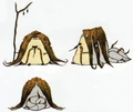 Concept art of Yerbal from Hyrule Historia