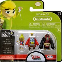 Figurine Zelda - World of Nintendo - Ganondorf + Hyrule Castle