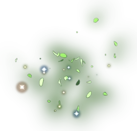 BotW Leaves with Fairy Dust Model