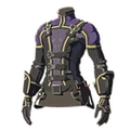 Rubber Armor with Purple Dye