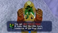 Goron Link obtaining Don Gero's Mask from Majora's Mask