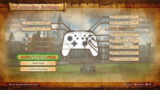 HWDE Button Settings