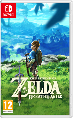 Poster Zelda Breath of the Wild - Hyrule Scene Landscape