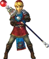 Link wearing the Goron Tunic from Hyrule Warriors