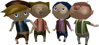 TWW Windfall's Gang of Boys, the Killer Bees Figurine Model