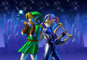 Link, Navi and Sheik