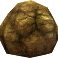 Bombable Rock from Ocarina of Time 3D