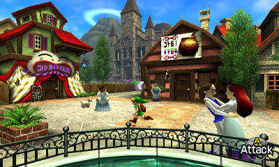 The Legend of Zelda - Ocarina of Time (U) (V1.2) - Project64 2.2.0.3  /Hyrule Castle/ 