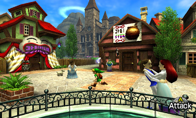 Ocarina of Time walkthrough - Castle Town Market and Hyrule Castle