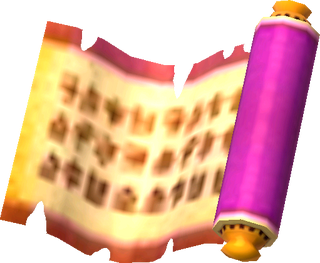 ALBW Stamina Scroll Model