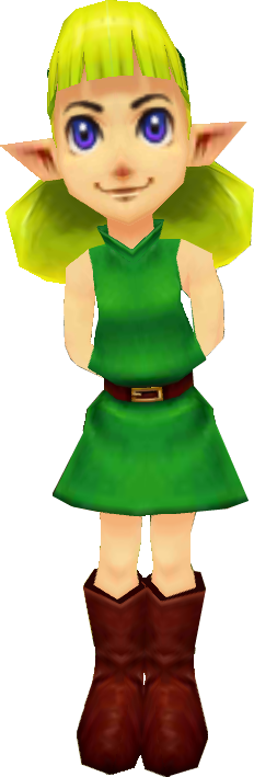 Saria - Zelda Ocarina of Time - Buy Royalty Free 3D model by Aran  (@aran34x) [b14ebea]