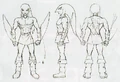 Concept art from Hyrule Historia