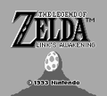 The Wind Fish's Egg in the title screen of Link's Awakening