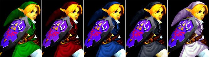 How to change Link's Tunic Color in OOT 