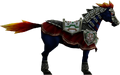 The Horse ridden by Ganondorf in Ocarina of Time 3D