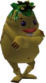 The Cold Goron wearing Don Gero's Mask from Majora's Mask