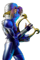 Artwork of Sheik with the Goddess's Harp