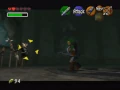 Link attacking Phantom Ganon with Jump Attacks in Ocarina of Time