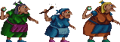 The Three Witches' sprites