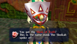 Mask of Truth Majora's Mask Legend of Zelda Wearable 