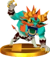 SSBfN3DS Demon King Malladus Trophy Model