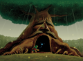 Artwork of the Great Deku Tree from Ocarina of Time