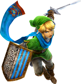 HW Link Hylian Sword Artwork