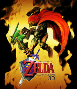 The Legend of Zelda: Ocarina of Time 3D Nintendo 3DS Box Art Cover by  SNESuser