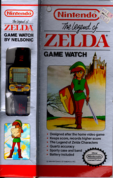 legend of zelda game and watch